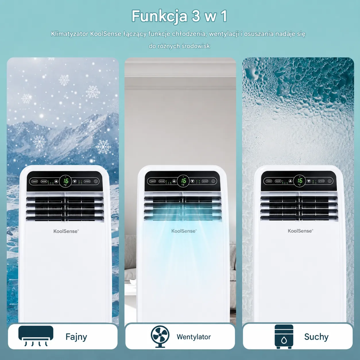 KoolSense podczas chłodzenia w upale