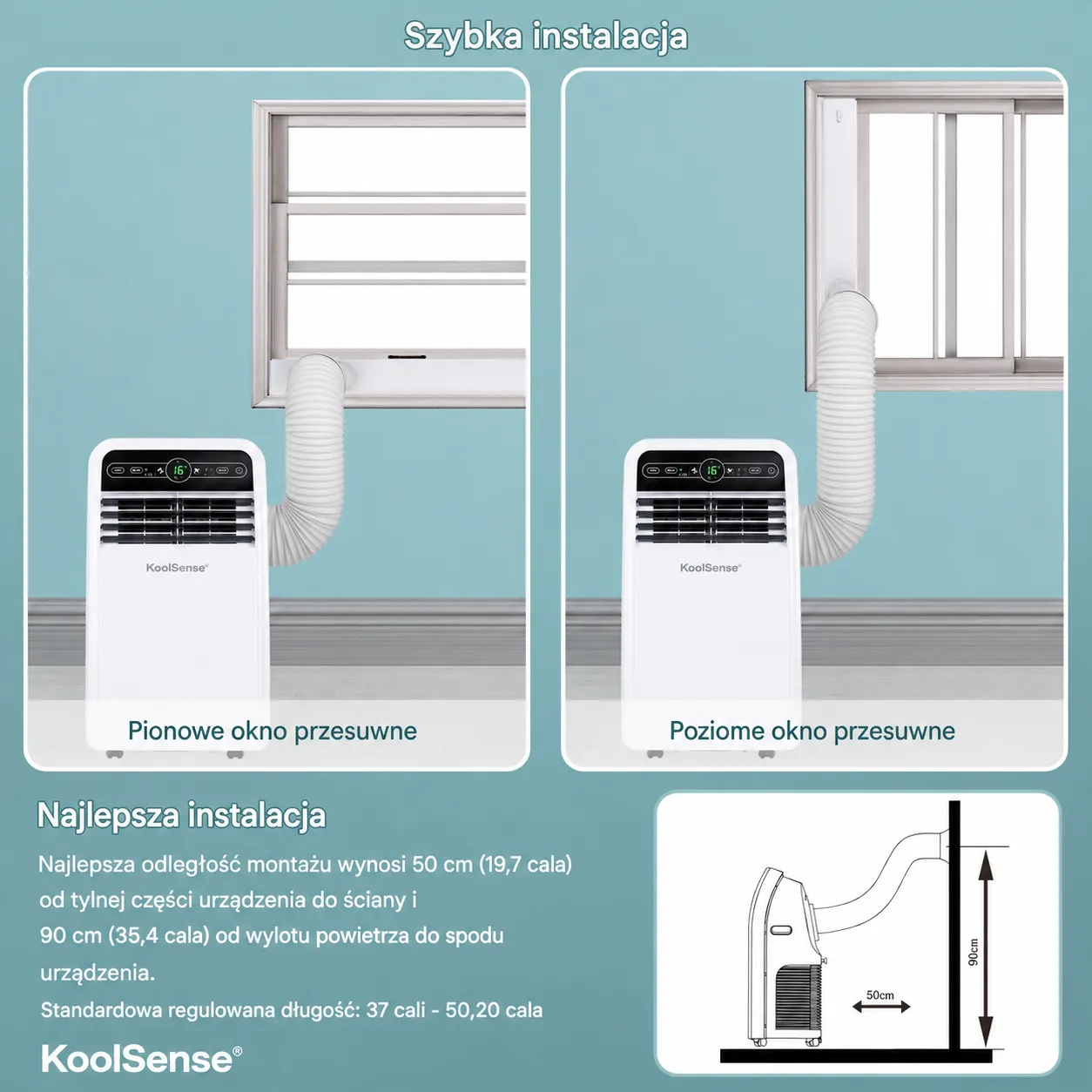KoolSense w trybie nocnym
